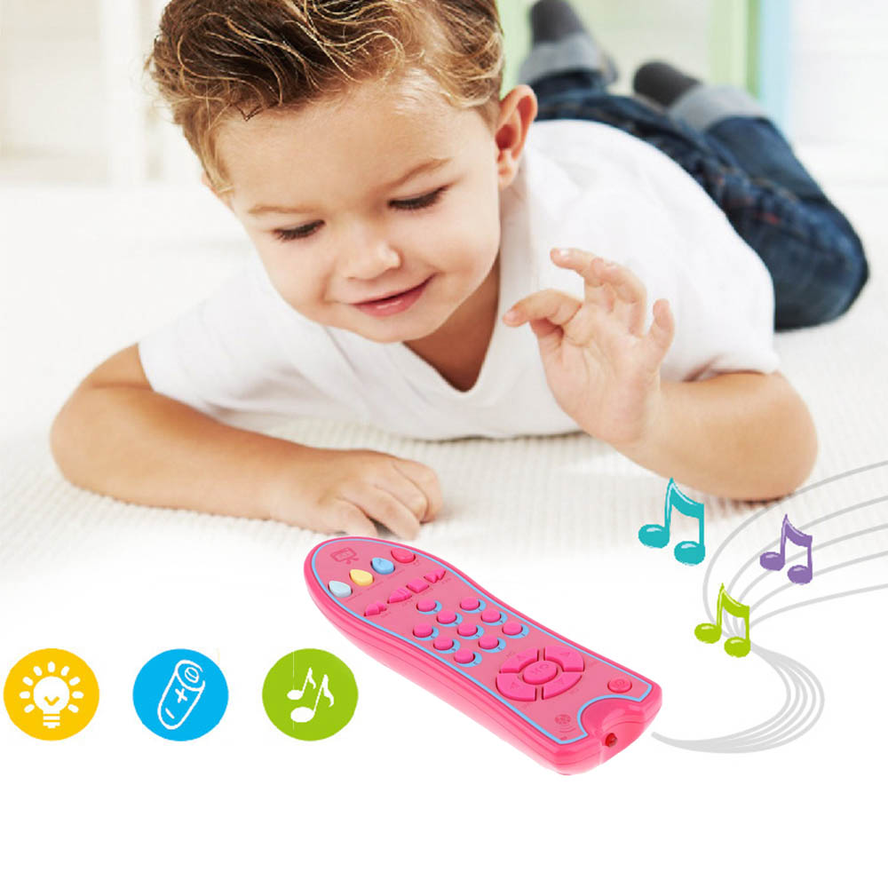 Musik 3 sprog elektriske numre fjernindlæringsmaskine mobiltelefon tv fjernbetjening tidligt pædagogisk legetøj babylegetøj