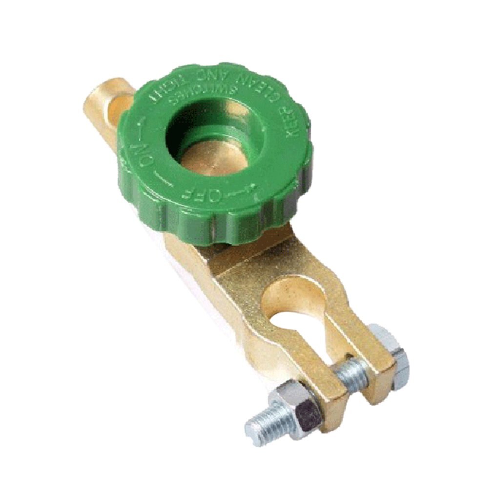 Car Automotive Top Post Battery Disconnect Switch Terminal Link for Master Kill Quick Cut-off - 11-13mm Diameter Small Knob