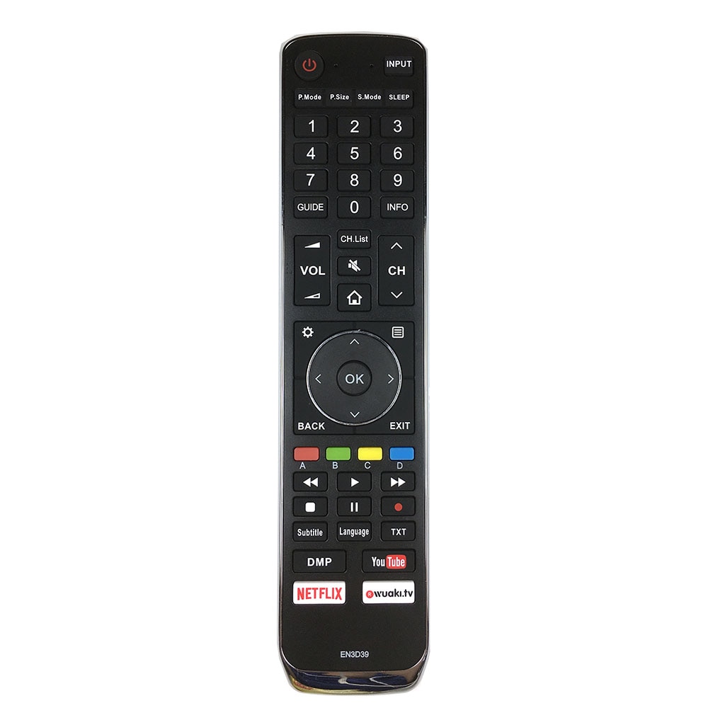 Vervang Remote EN3D39 Voor Hisense Tv H65N5750 H65N6800 H65NU8700 H70NU9700