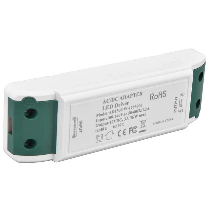 Led Transformator Driver Led Power Driver 36W Voor Led Light Strips Voor Kast Verlichting Voor Led Displays