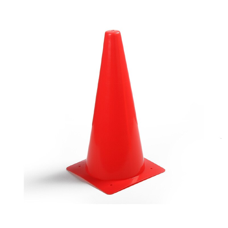 10 Stks/partij 9/12 Inch Plastic Zachte Voetbal Training Verkeer Kegels Dunne Ruimte Marker Voor Voetbal Trainingsapparatuur 5 Kleuren