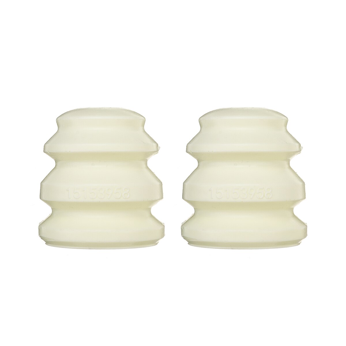 Parachoques de brazo de suspensión delantera derecha e izquierda, de plástico, para GMC, Savana, Chevrolet, Cadillac 15153958, 2 uds.