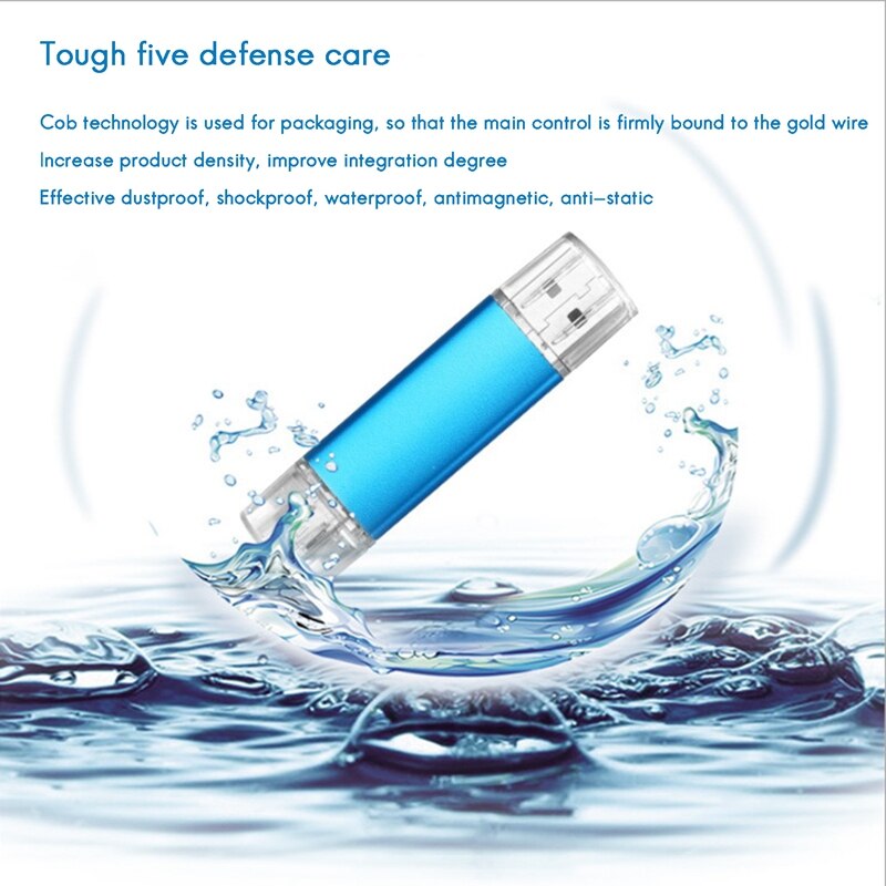 64GB USB Flash Drive High-Speed Mobile Computer Android OTG Dual-Use U Disk Interface