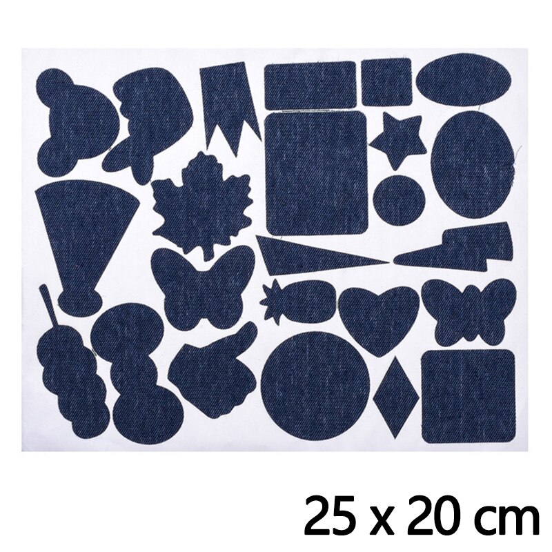 Toppe in tessuto denim autoadesivo senza taglio per abbigliamento jeans riparazione abbigliamento cucito toppa in denim pantaloni adesivi tessuti fai-da-te distintivo: niuzai-3