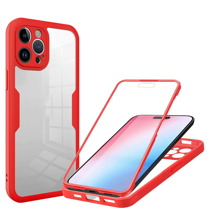 360 ° Coque de Protection antichoc pour Xiaomi 11 Pro 11 Lite Mi 11T Pro 11X 11I, Coque arrière transparente en Silicone souple Double face: Clair / Xiaomi Mi 11 Lite