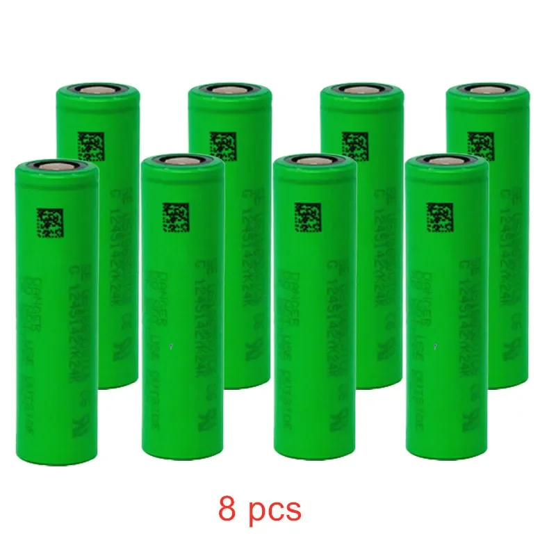 100% original. Wiederauf ladbar. Vtc6 Batterie. Lithium, 3,7 V, 3000mAh, Abs. 18650. Vtc 6,30 a, Spielzeug, Taschenlampe, 3000mAh.: green