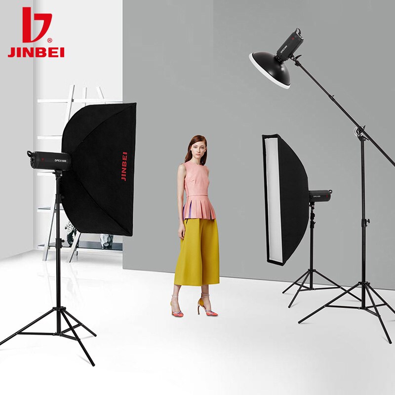 JINBEI Softbox for Photography 60x90cm Light Diffuser Photo Box with Bowens Mount Studio Equipment for Shooting Video Recording