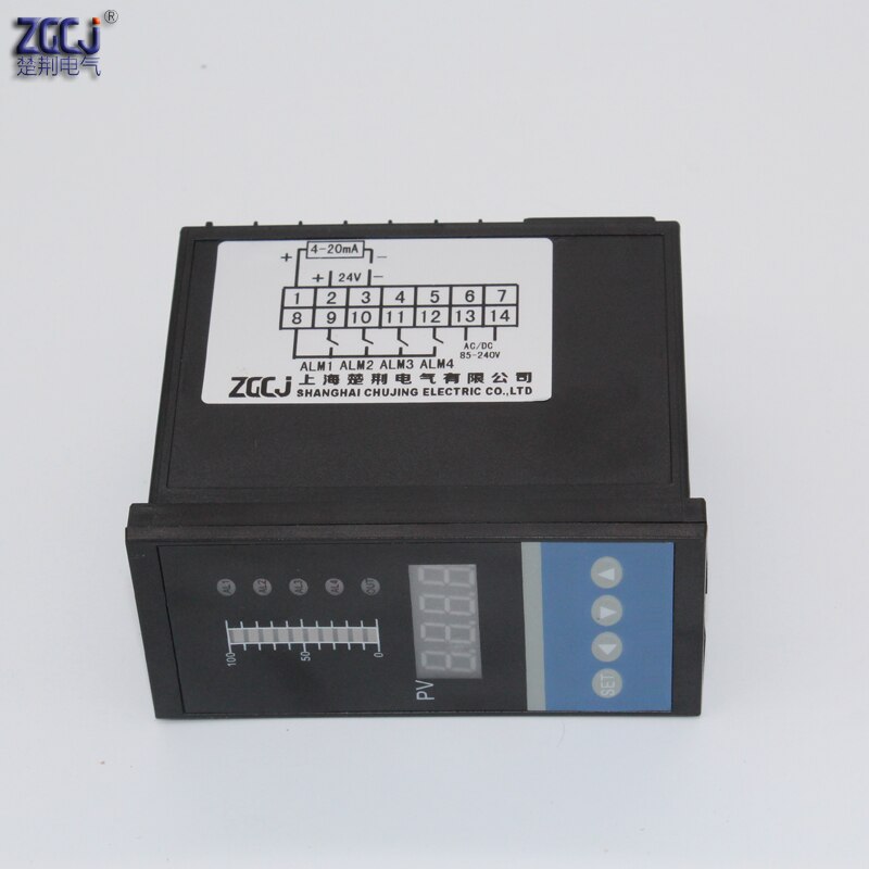 T80 Druckregler DC24V Mit Lichtsäule - Universal 4-20mA Sensor Für Pumpen & Messgeräte