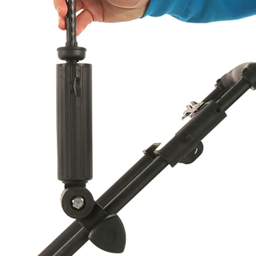 Stand baby klapvogn tilbehør dobbeltlås golfvogn kørestol let at installere cykel paraplyholder justerbar vinkel universal