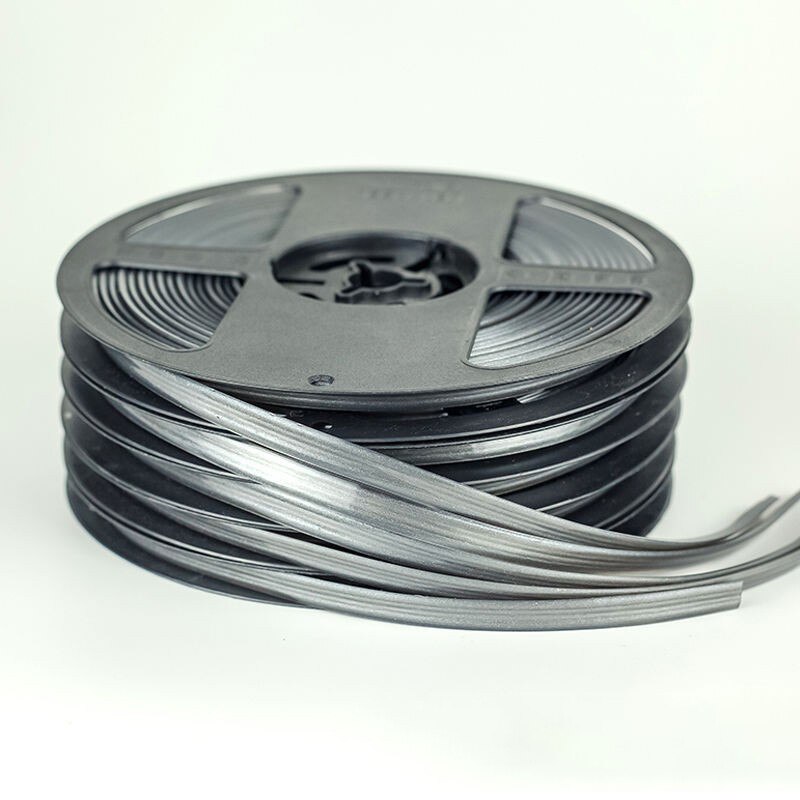 Self-adhesive Beautiful Seam Kitchen Sink Gap Waterproof Tape Flooring Ceiling Background Skirting Line Wall Decoration: silver gray