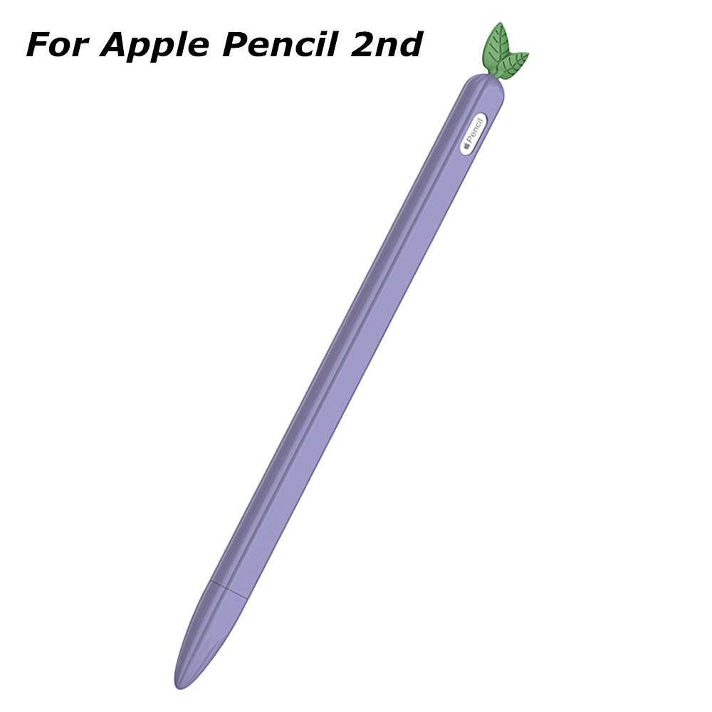 Protective Cover Case For Apple Pencil 2 Silicone Case For iPad Pencil 1 2 Anti-lost Case For Apple Pencil 2 1 Stylus Protector: For Pencil 2 06