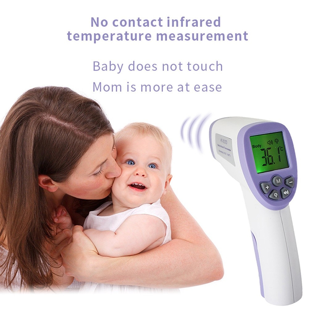 Baby Thermometer Infrarood Digitale Lcd Body Meting Voorhoofd Oor Non-contact Volwassen Lichaam Koorts Ir Kinderen Термометр Уличный