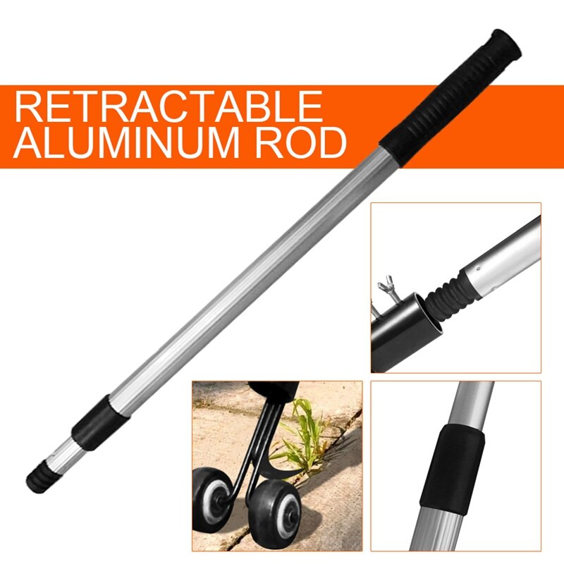 No Bend Root Remover Backyard Lawn Weeds Snatcher with Long Handle Cutter Edger Grass Trimming Outdoor Garden Tools