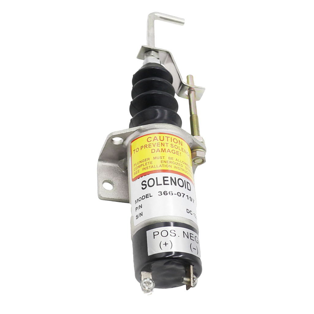 Universal Replacement for Stop Solenoid DC 12 Volt Fuel Shut Off