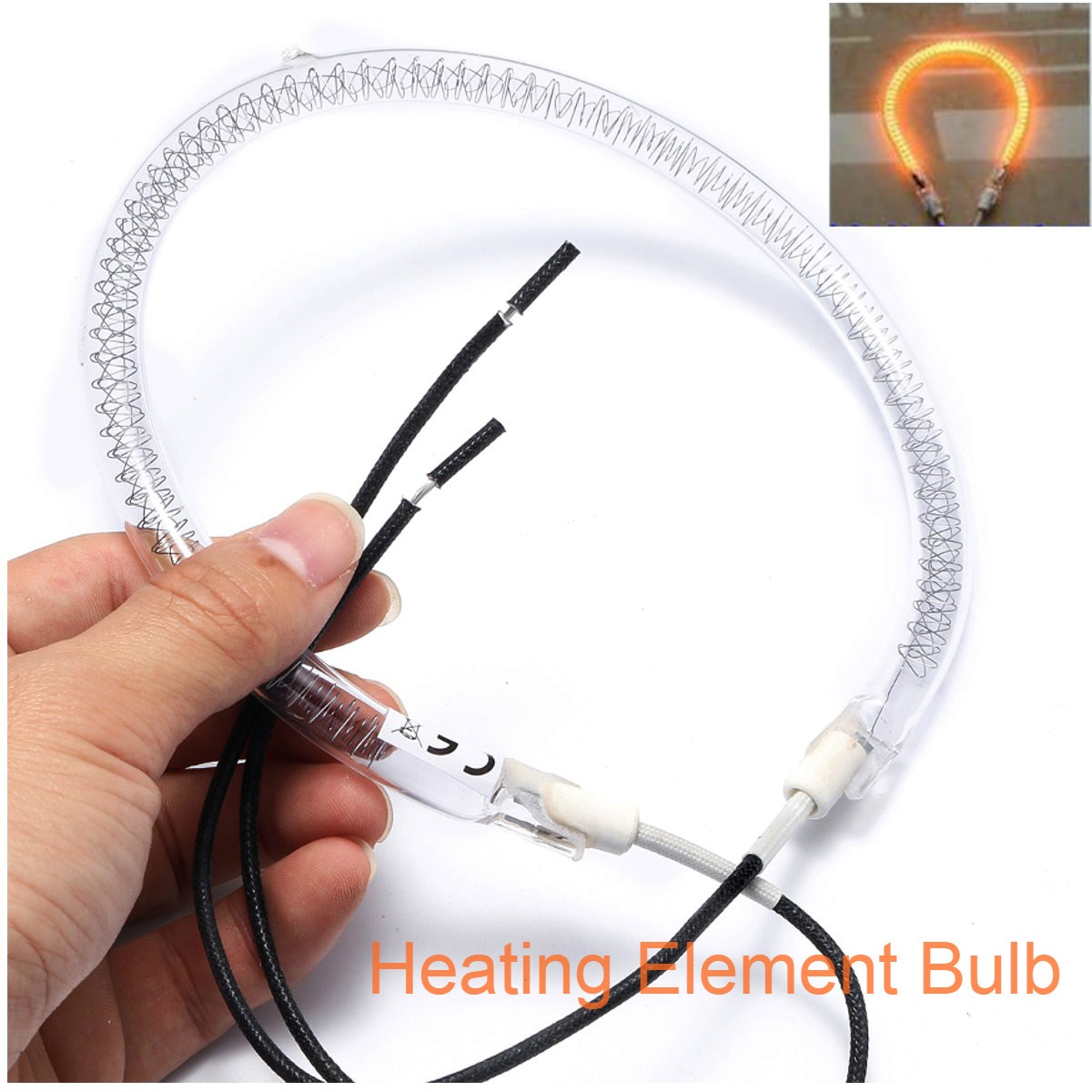 220V Turbo Oven Air Fryer Oven Halogen Bulb Replacement Light Lamp Bulb Heat Element 1200W-1400W