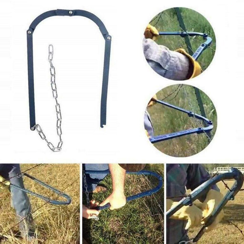 20 '' kraftigt kædehegn, silhegn, reparationsværktøj, trådstrammer