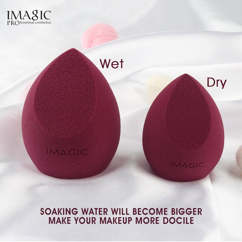 IMAGIC Makeup Foundation Sponge Makeup Cosmetic Puff Powder Smooth Beauty Cosmetic Make Up Sponge Puff
