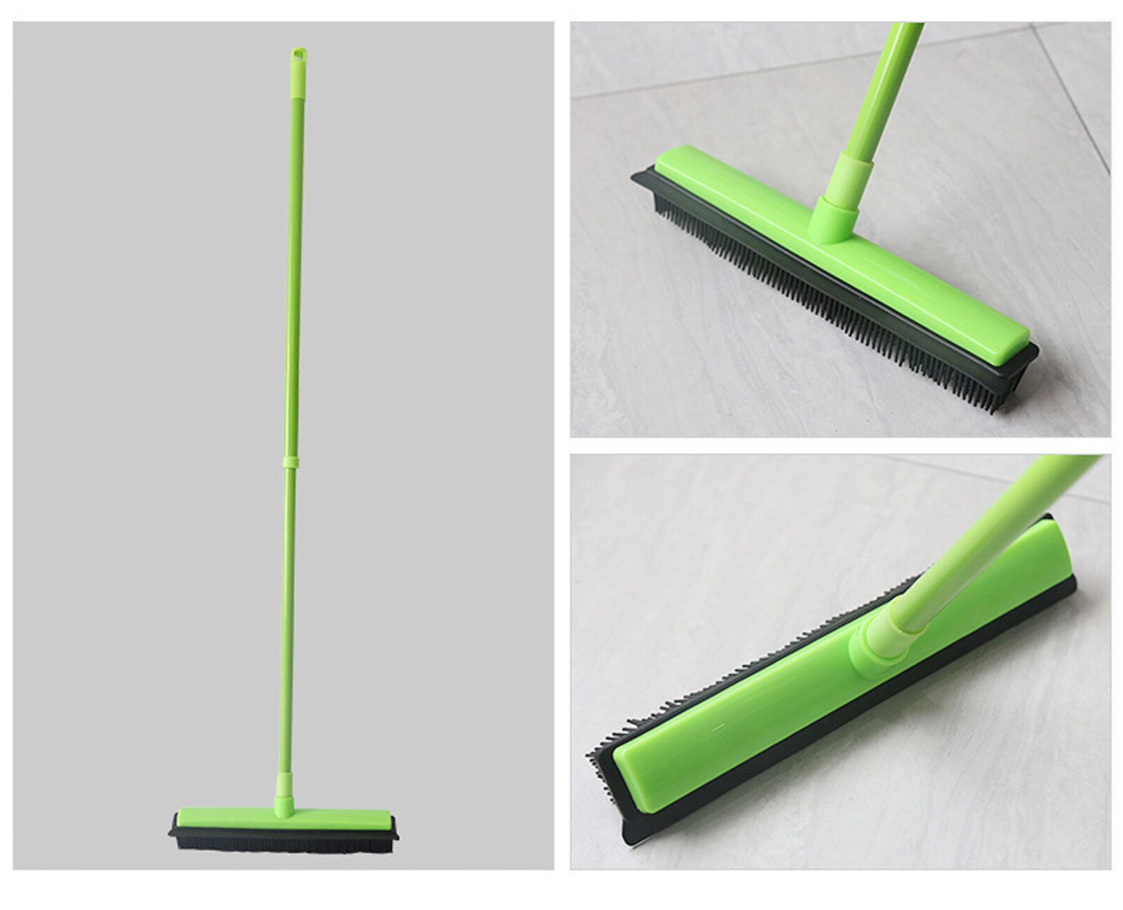 Limpiador de alfombras de pelo para Gato y perros, escoba para quitar el pelo y quitar el polvo, escoba retráctil