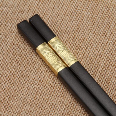 Pałeczki w stylu chińprzejrzeć pałeczki aluminiowe restauracja gorący kociołek długie pałeczki robić Sushi naczynia kuchenne gospodarstwa domowego: złoto