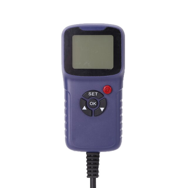 12V Car Battery Tester Digital Auto Diagnostic Battery Tester Analyzer Vehicle Cranking Charging Scanner Tool 100-1700 CCA: Purple