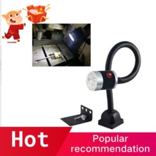 LED-Arbeitsleuchte 35cm Für CNC-Drehmaschinen – 24/36V DC Oder 220V, Kaltweiß