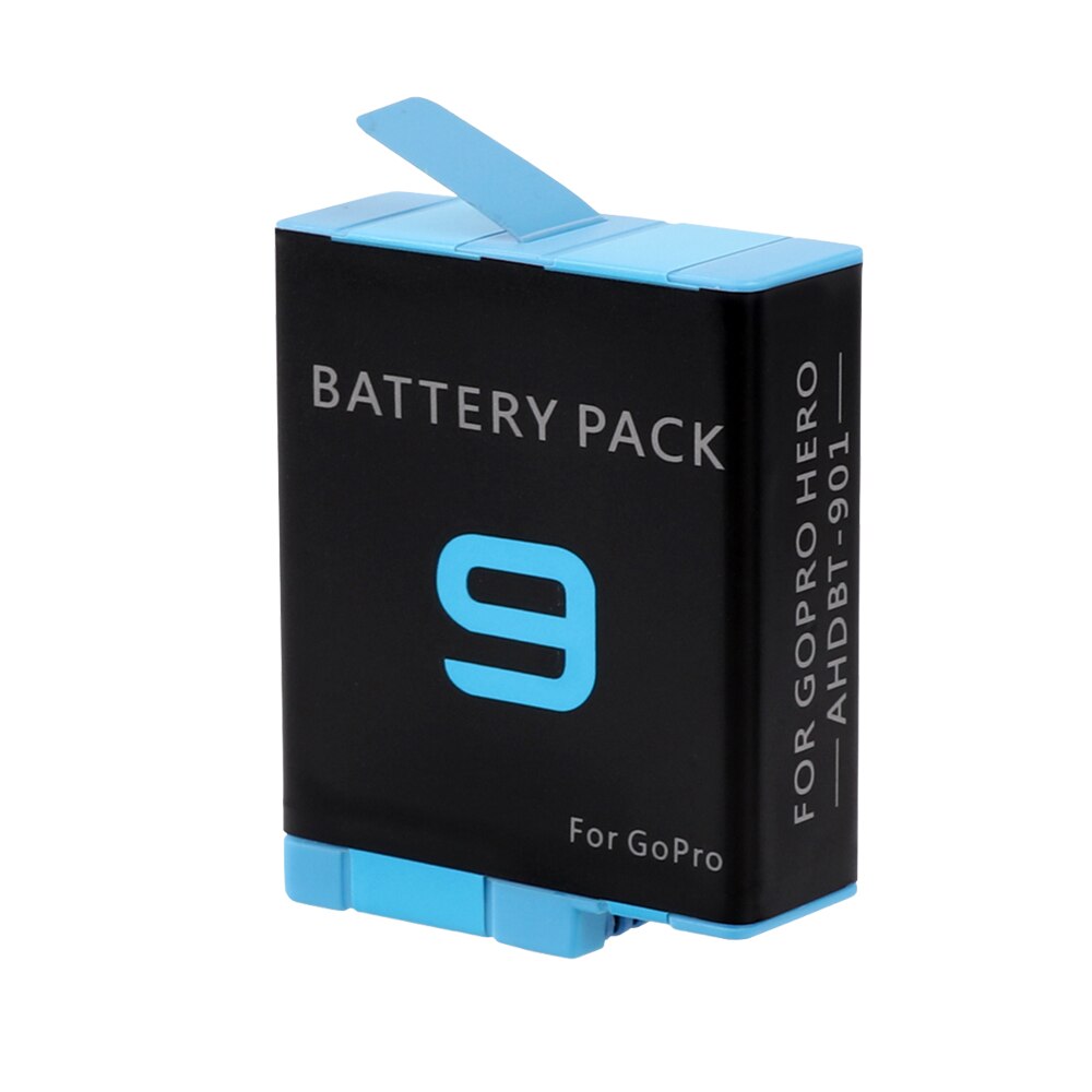Cargador de batería para GoPro Hero 10 9, accesorios para Go Pro Hero 9 Black Battary, Cable de carga de doble puerto de 1720mAh: DD2051-1