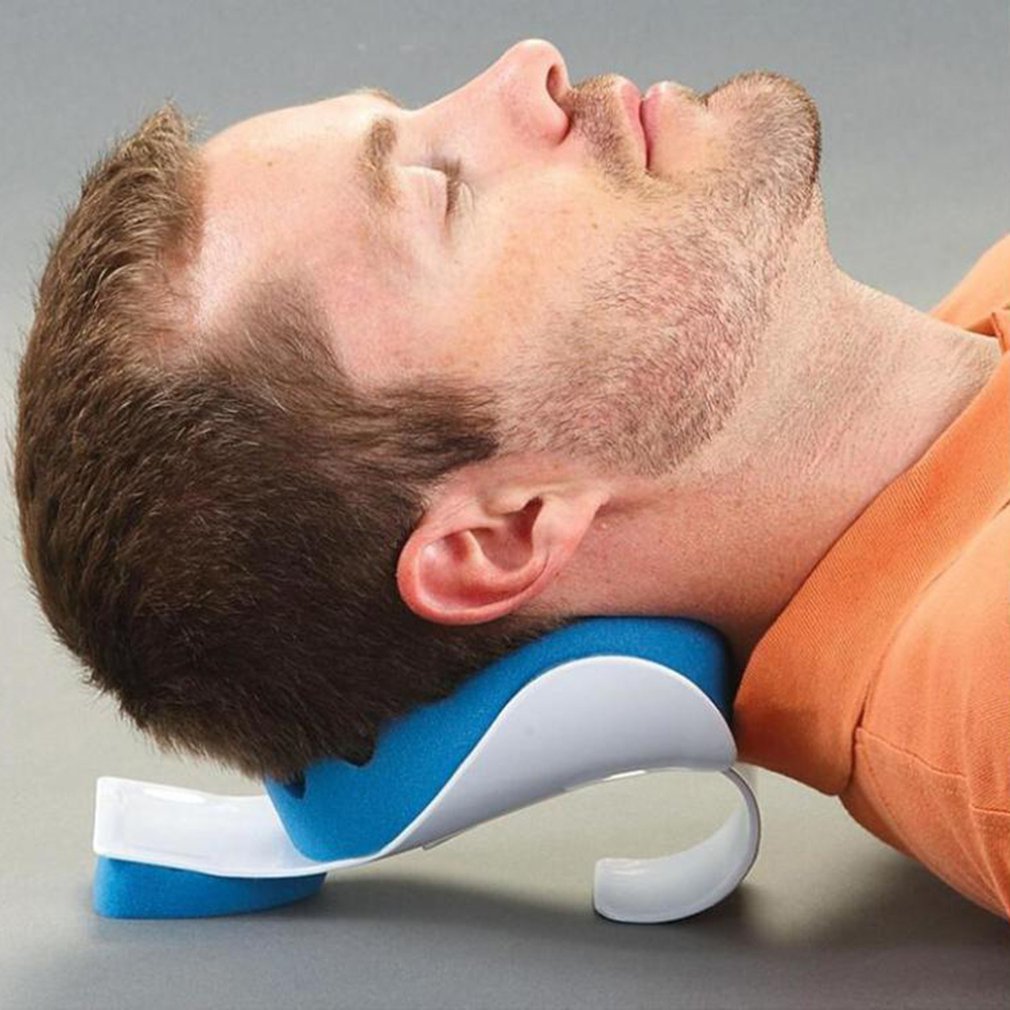 Cojines de masaje para cabeza y cuello, almohadas para cuello y hombros, almohada de relajación para cuello y cabeza, herramienta de masaje shiatsu