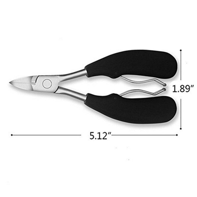 Foot Care Toenail Clipper Stainless Steel Toe Nail Cutter For Thick Ingrown Nails Toenails Fingernail Paronychia Nippers SSwell