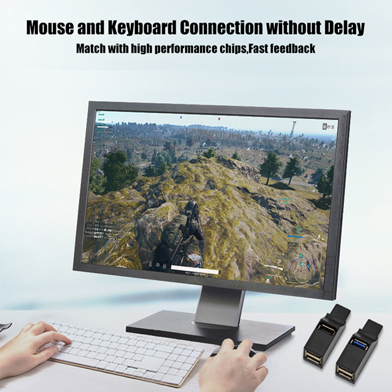 Wireless 3 in 1 USB 3.0 Hub Adapter For PC Laptop Adapter USB 2.0 Charge Hub 3 Ports Notebook Splitter High Speed U Disk Reader