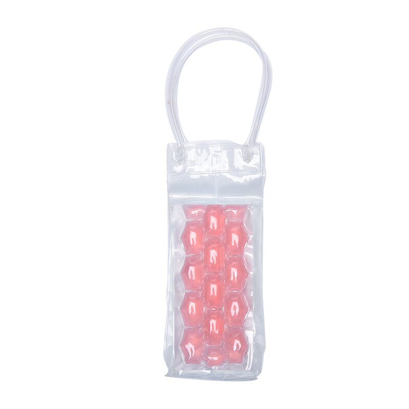 Bottle Freezer Bag Chilling Cooler Ice Bag Beer Cooling Gel Holder Carrier Portable Liquor Ice-cold Tools: Green