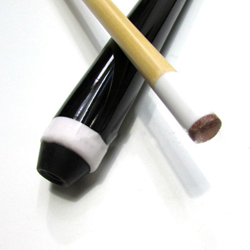 Queue de billard pour enfants et adultes, 60cm/23,62 pouces, assemblage de 12mm/0,47 pouces, outils divertissants pour l&#39;exercice à domicile, 2 pièces