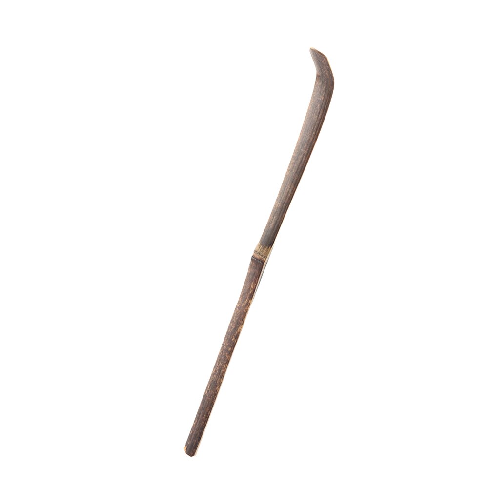 Utensilio de cocina de madera, utensilio de especias, hoja de té, Matcha, palitos, cuchara, Teaware, bambú negro, 180x10x10mm