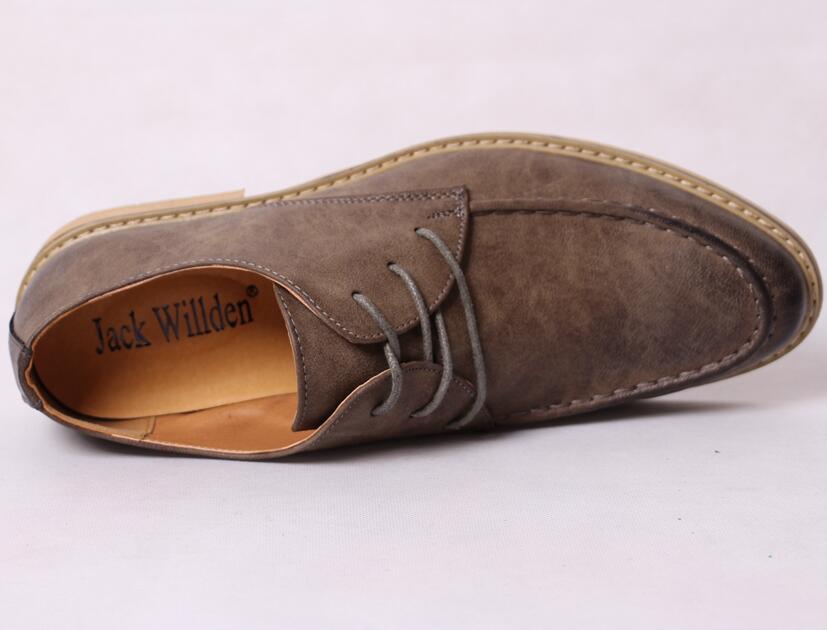 Jack Willden Mode Italiaanse Stijl mannen Jurk Lederen Schoenen Lace-Up Puntschoen Zaken Wedding Formele Flats EU maat 38-43