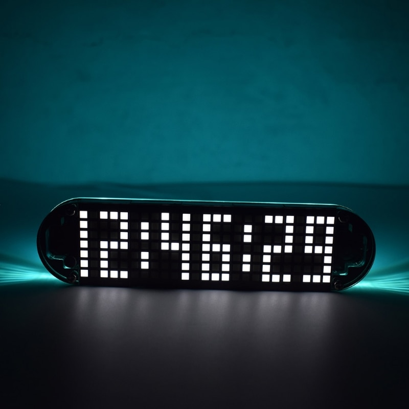 DS3231 Multifunction Alarm Clock LED Dot Matrix Animation Effects DIY Kit