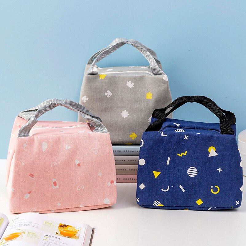 Frische Kühler Taschen Thermische Termo Mittagessen Tasche Für Männer Cartoon Nette Lunch Box Taschen Für Frauen Kinder Picknick Lebensmittel Tote taschen