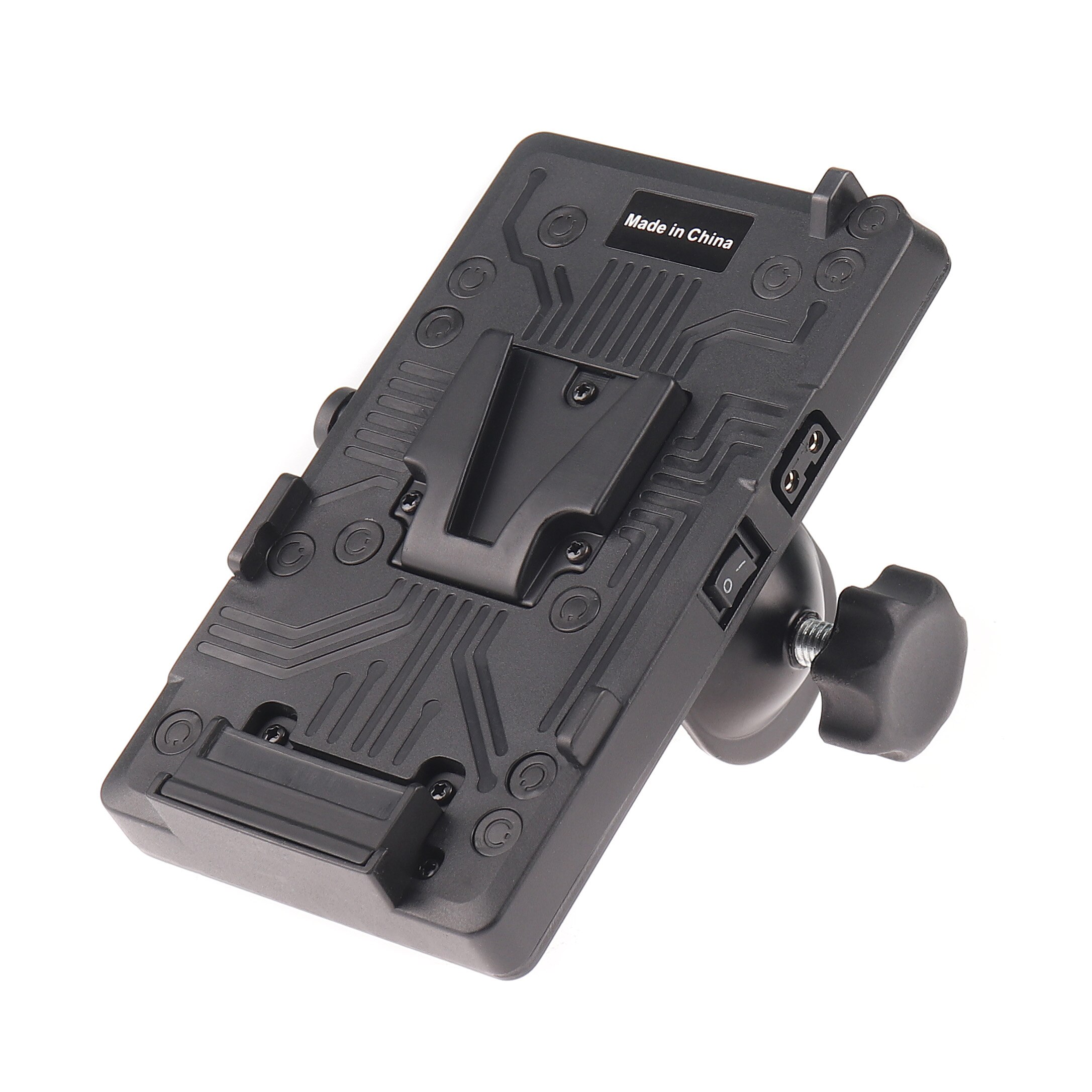 FOTGA BP Battery Back Pack Adapter V-lock Mount Plate for Sony D-Tap DSLR Rig External