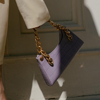 Casual alligator ketting handtassen dames krokodillenpatroon schoudertassen dames pu leren okselpakket dames handtas clutch