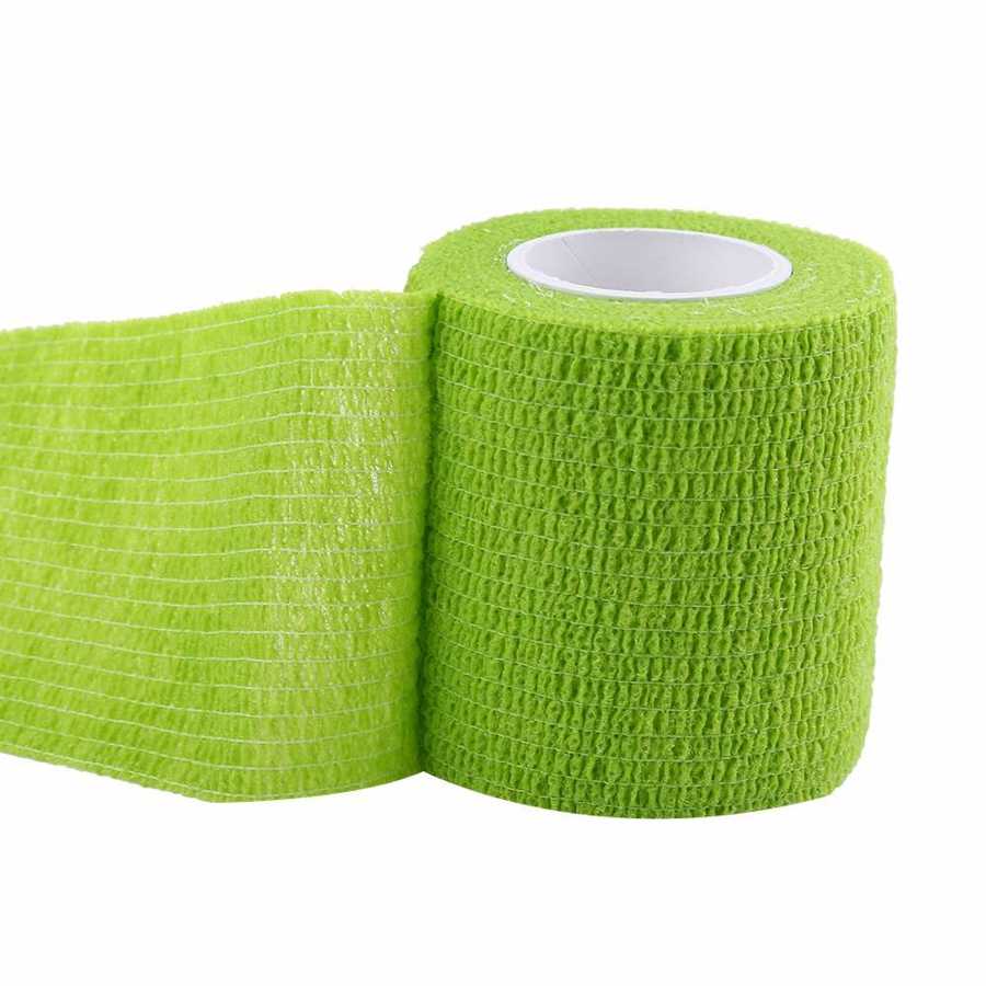 5 Rolls/set Waterproof Self Adhesive Bandage Finger Joints Wrap Sports Care Tape