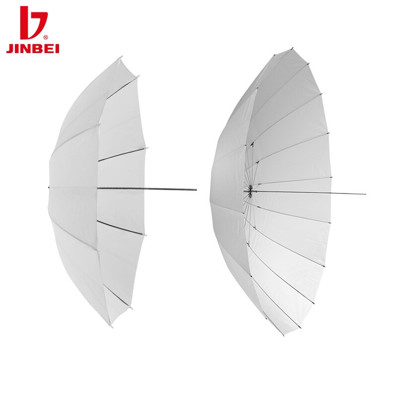 Paraguas suave translúcido blanco JINBEI 80cm/31 ''100cm/39'' 150cm/59 ''paraguas reflectante de luz para fotografía de estudio