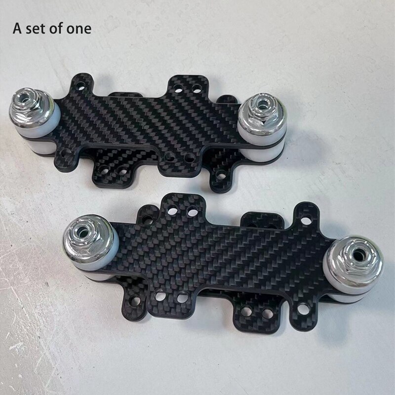 Carbonfaser-surf-skateboard-achsenadapter, pu-buchsen, surf-skate-brücken, skateboard, schwarze farben