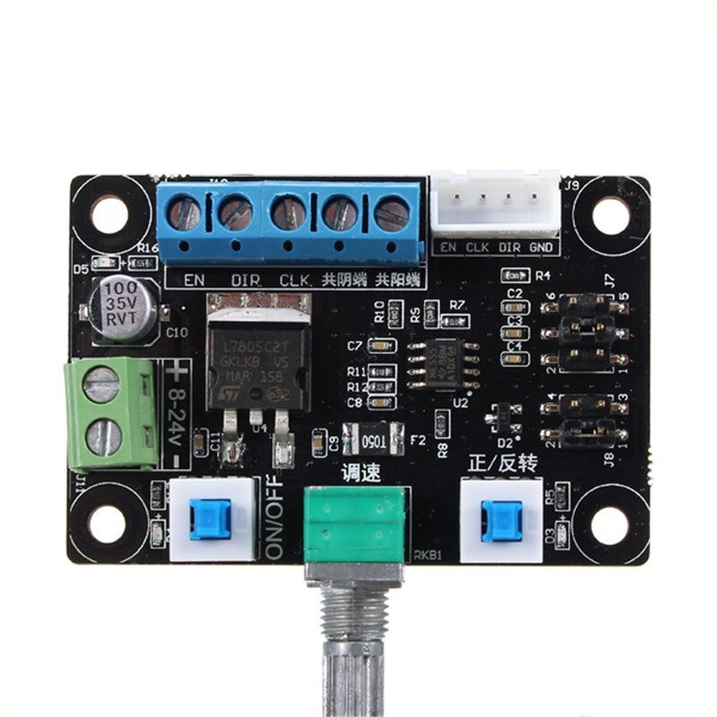 Brand Stepper Motor Drive Simple Controller Speed Reversing Control Pulse PWM For 3D Printing