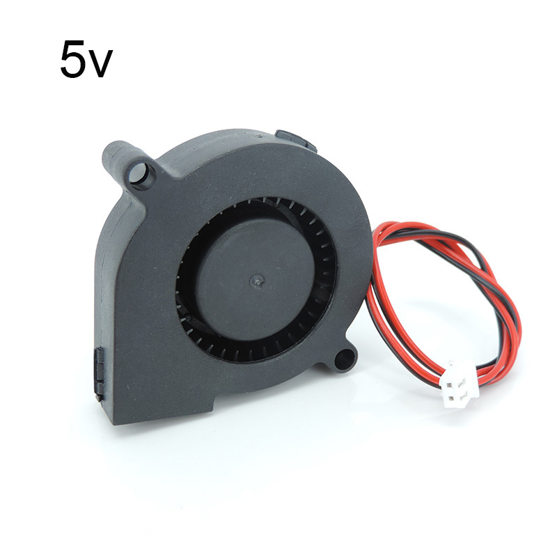 Ventola di raffreddamento DC 5v 12v 24V 5015 Ventilatore turbo radiale 50x15MM Accessori per stampante 3D 50MM Brushless 5CM Ventola di raffreddamento H2: Blu scuro