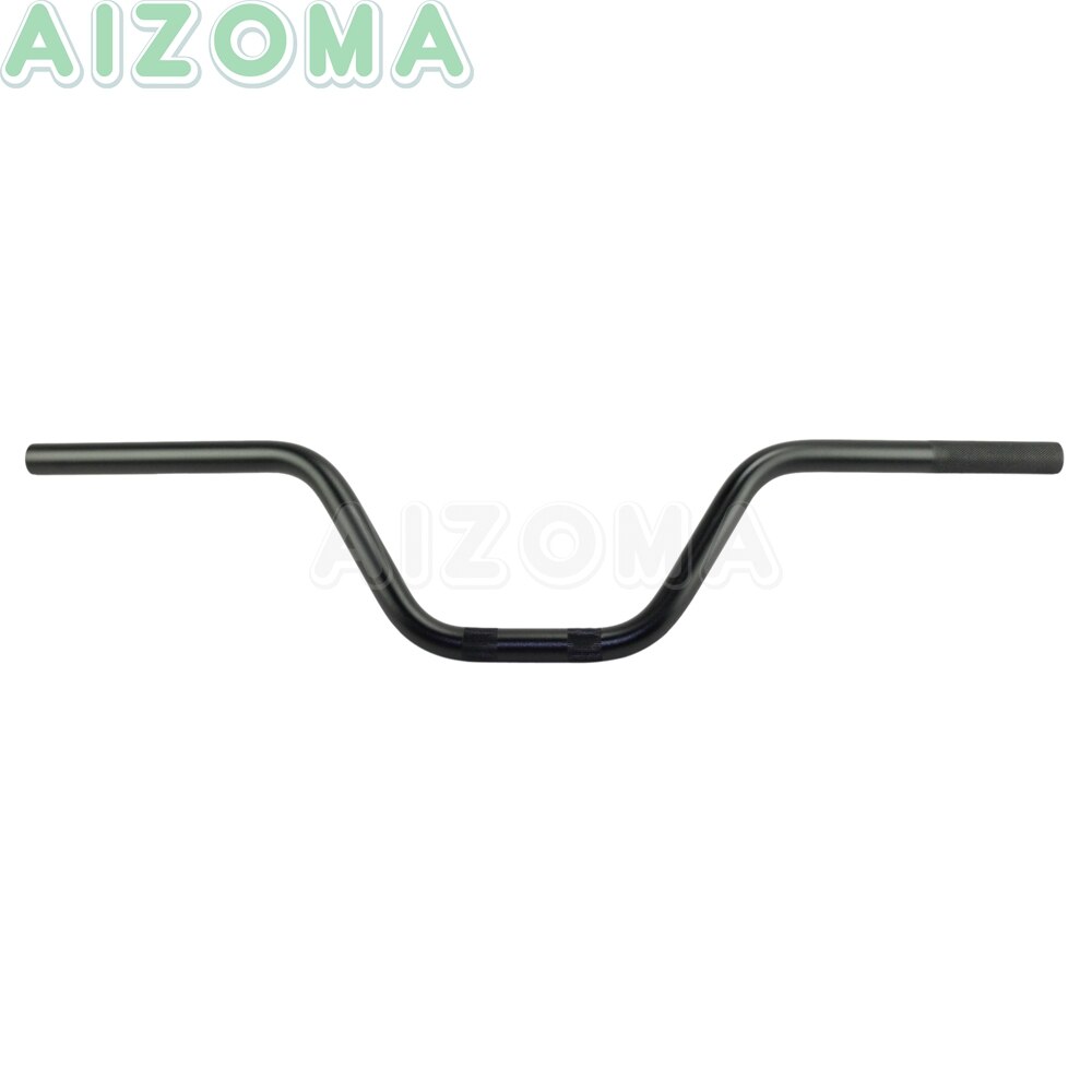 7/8 '' motorcykel euro stil styr universal til harley 883 chopper kawasaki yamaha suzuki sort 22mm / 7.8 '' håndtag