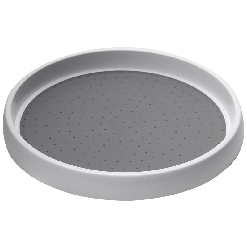 360 Rotation Non-Skid Spice Rack Pantry Cabinet Turntable with Wide Base Storage Bin Rotating Organizer for Kitchen Seasoning: Default Title