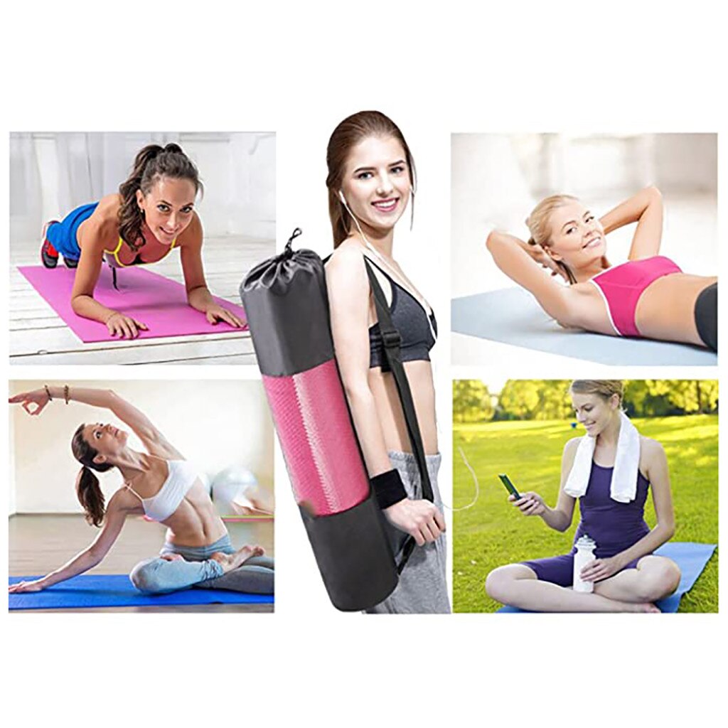 Yoga Mat Pvc Yoga Matten Anti-Slip Deken Gymnastiek Sport Gezondheid Afvallen Fitness Oefening Pad Sport Yoga Mat