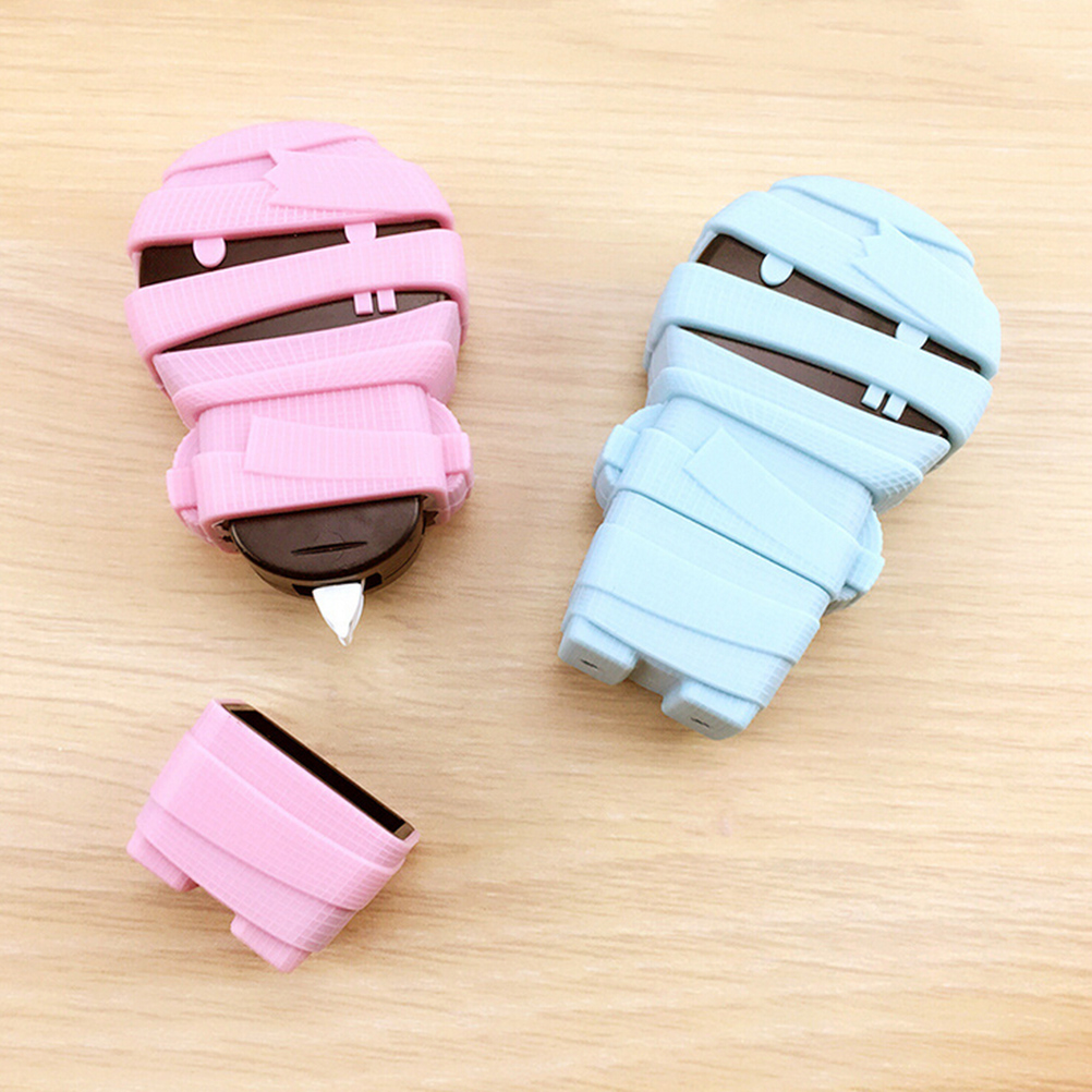 Kawaii Corrector Tape Mummie Plastic Correctie Tape Voor Kids Schoolbenodigdheden