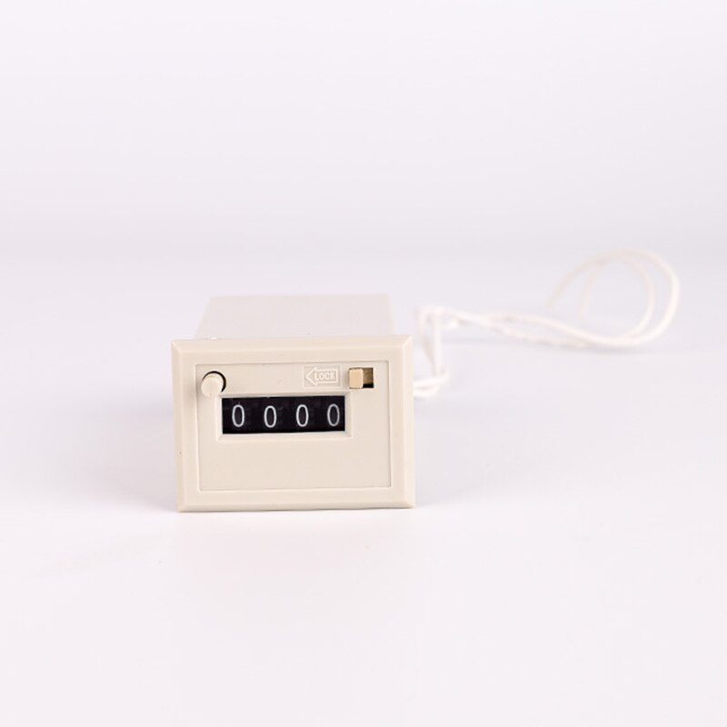 Totalisateur industriel compteur d'impulsions électromagnétique mécanique 4 chiffres CSK4 vj
