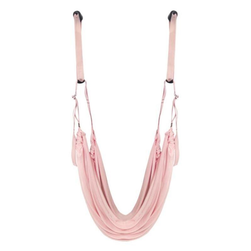 Aerial Yoga Hammock Swing Sling Home Gym Elastic Hanging Belt Trapeze Anti-Gravity Yoga Inversion Traction Device Multifunction: 03