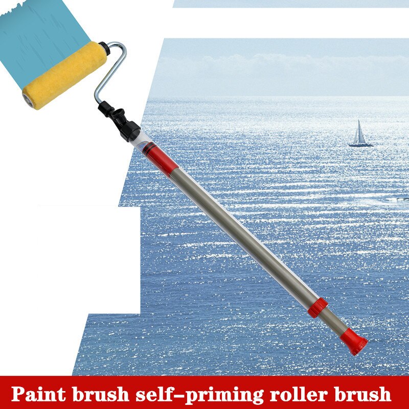 Paint roller brush self-priming Paint Roller Household Wall Decoration Brush Diy Tool Art Paint Rolling Roll