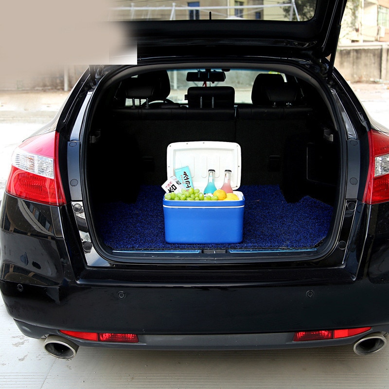 13L Mini Dual Use Car Refrigerator Home Freezer Thermal Heat Preservation And Cold Icebox Portable Travel Camping Cooler Box